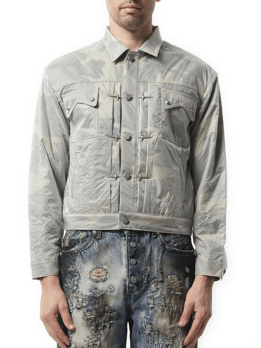 Thug Club Clouded Claw Jacket in Multicolour