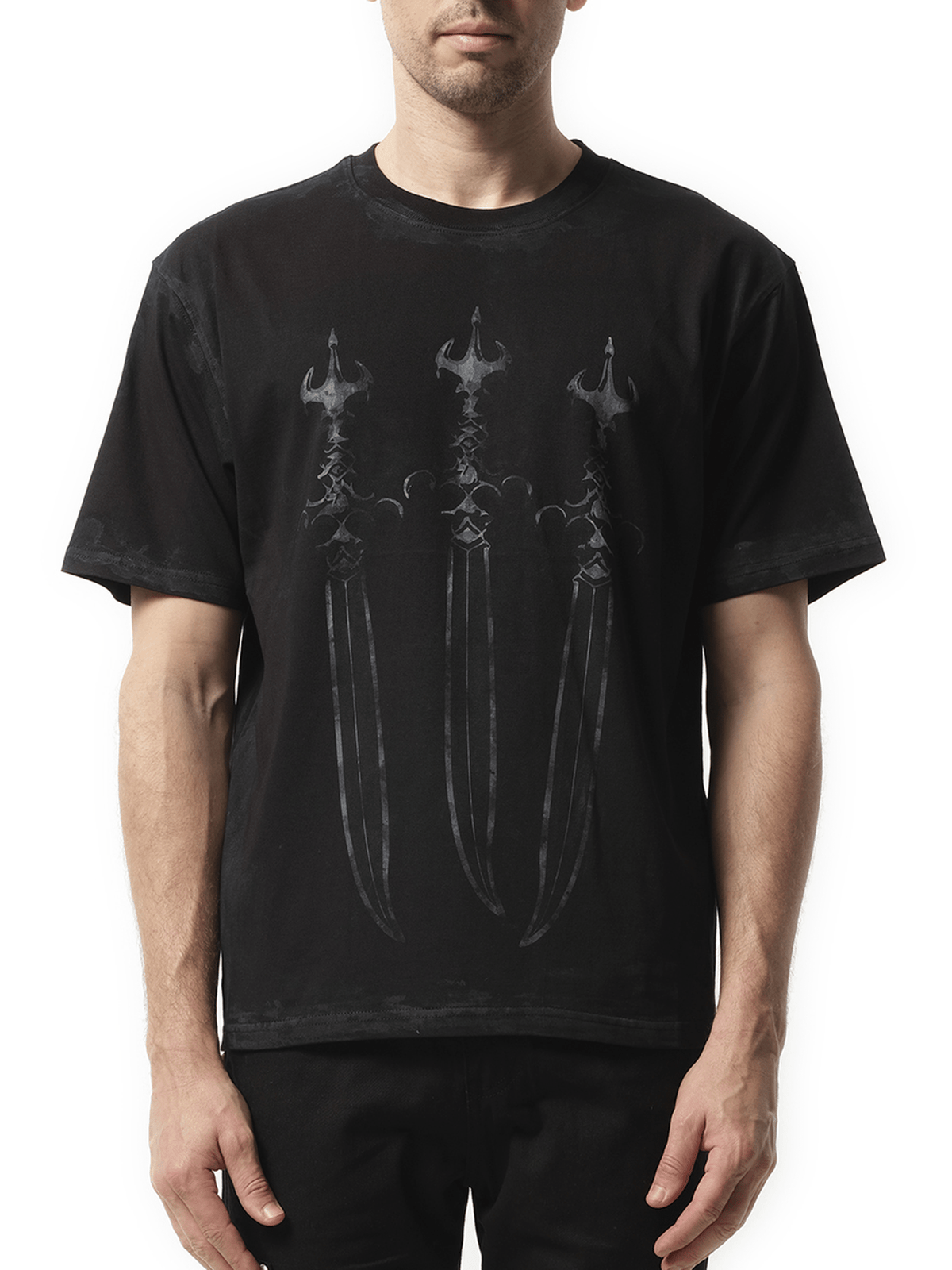Thug Club SanToRyu Master T-Shirt in Black