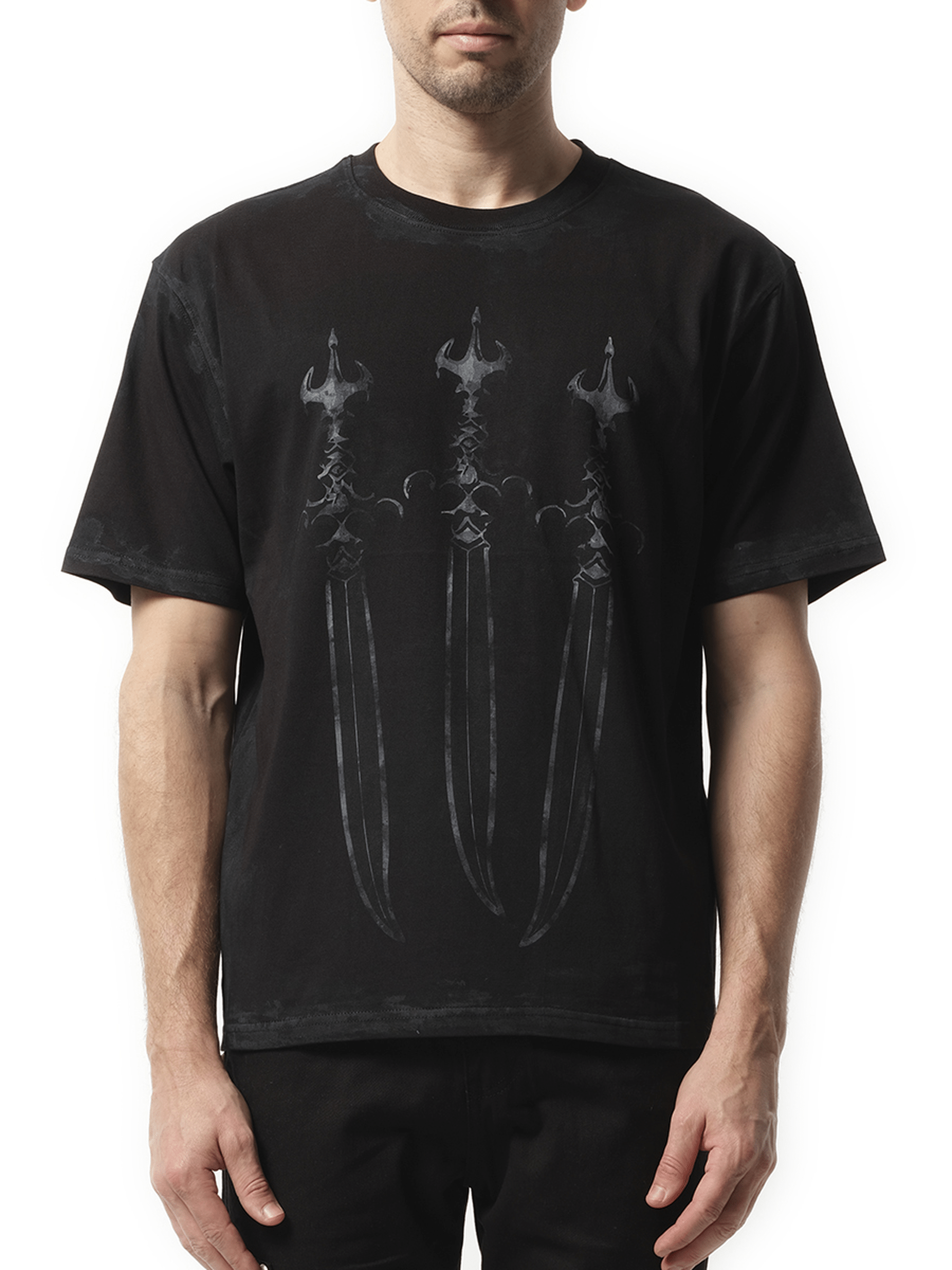 Thug Club SanToRyu Master T-Shirt in Black