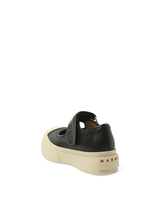 Pablo Mary Jane in Black Back View | MARNI
