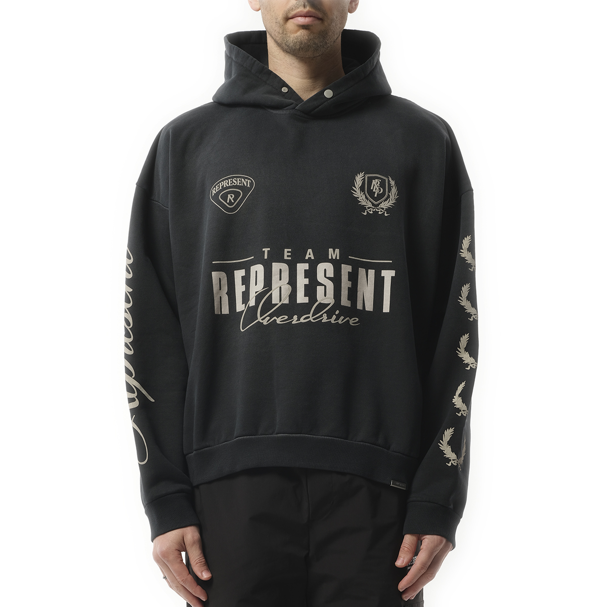 World Championship Hoodie in Stained Black