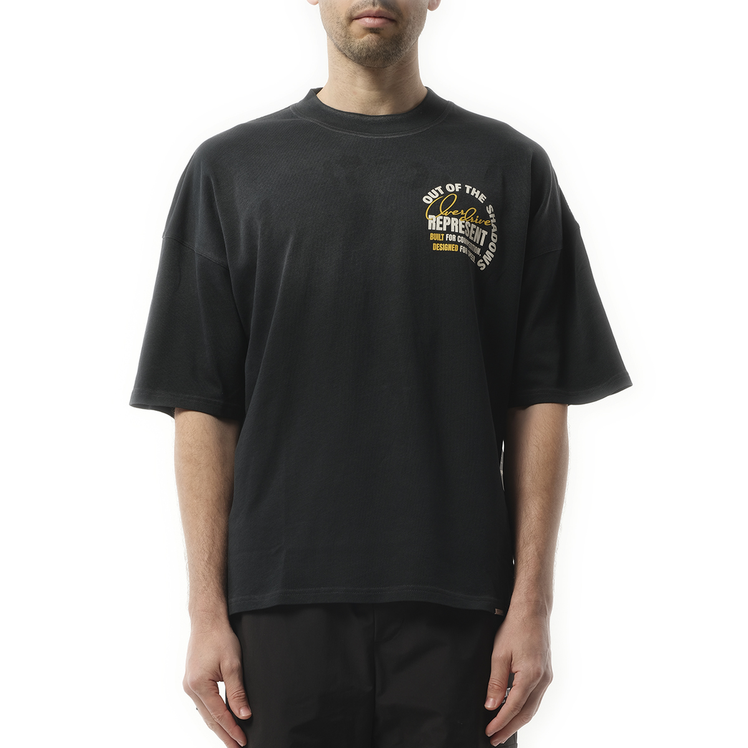 Out Of The Shadows T-Shirt in Stained Black