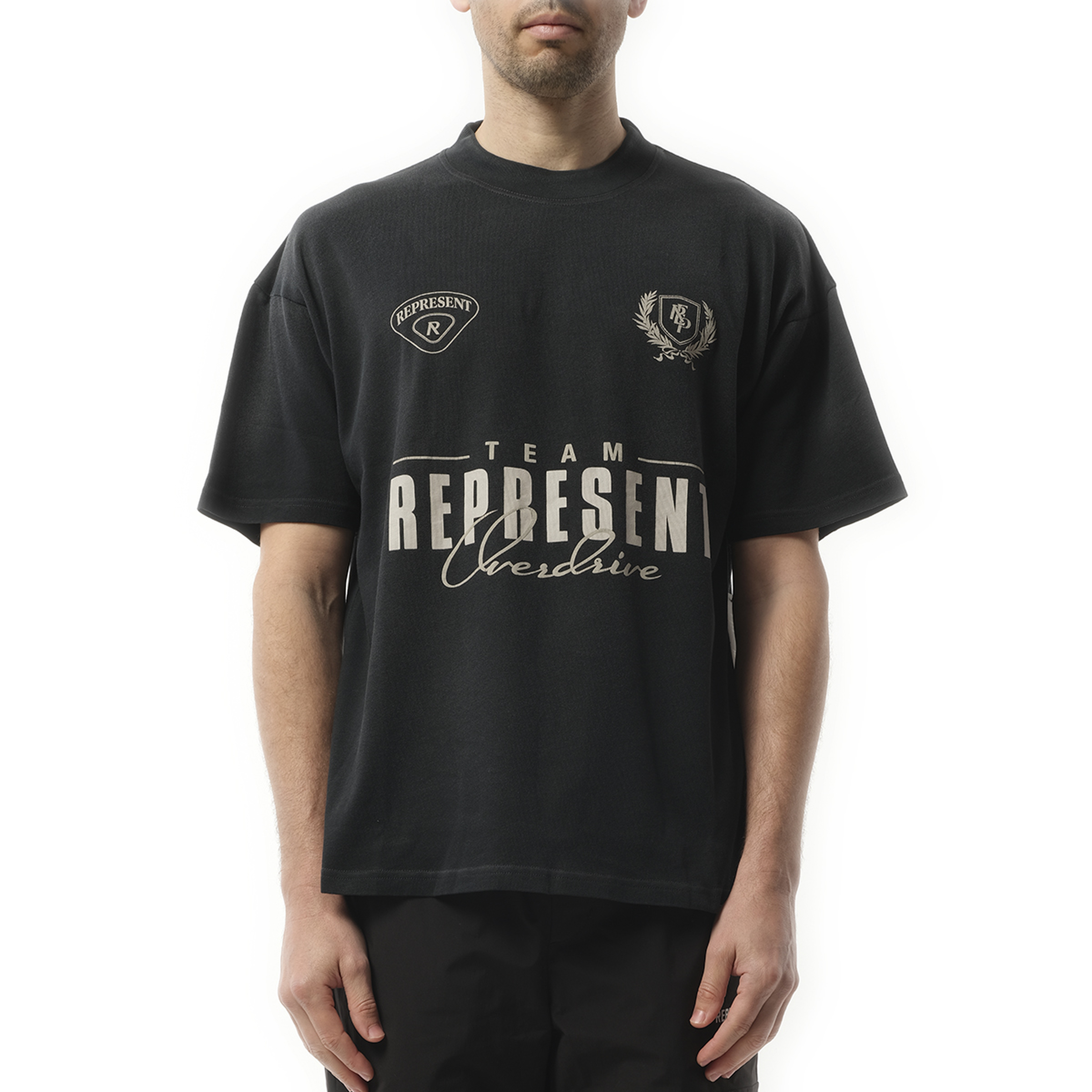 World Championship T-Shirt in Stained Black