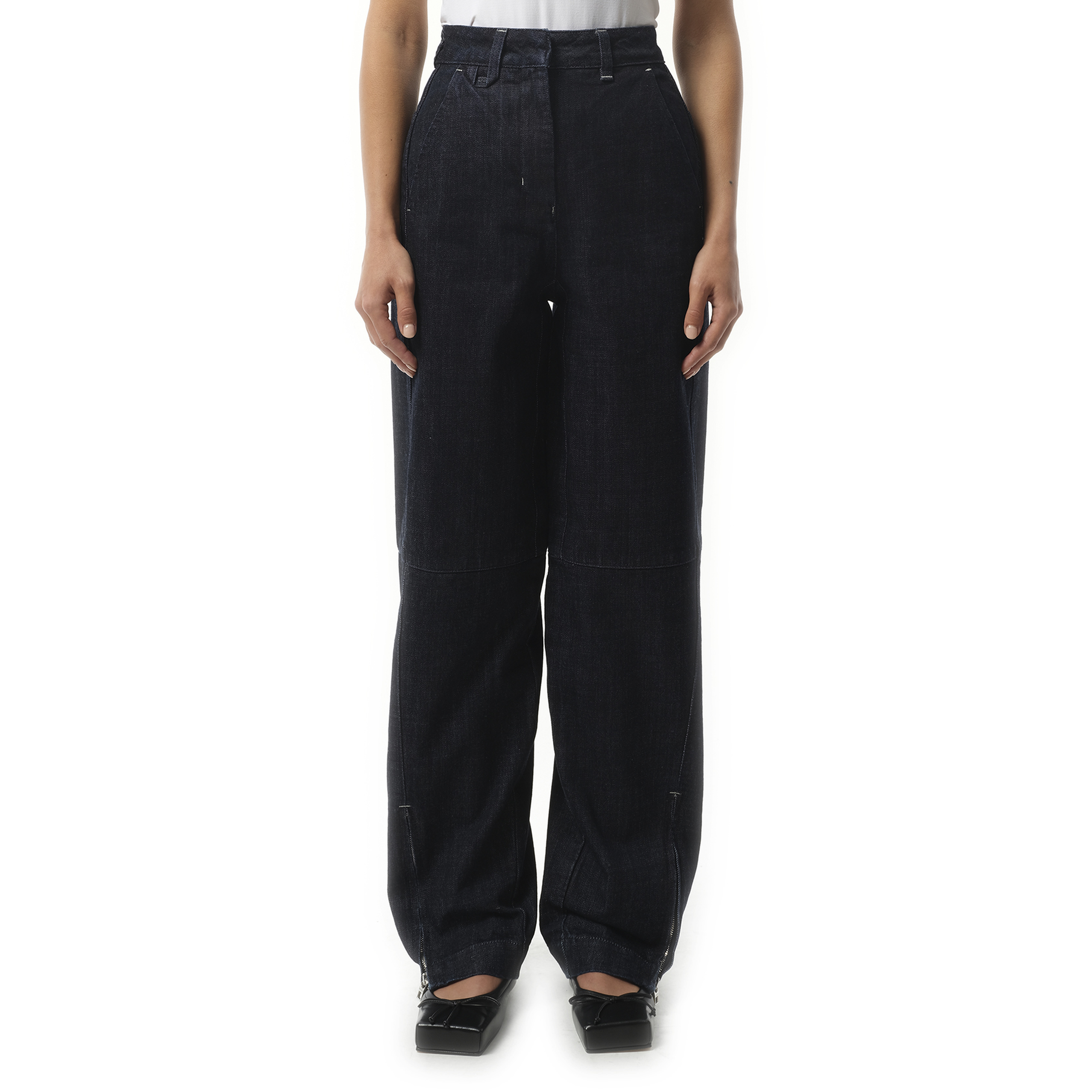 Le Cargo Denim in Dark Navy