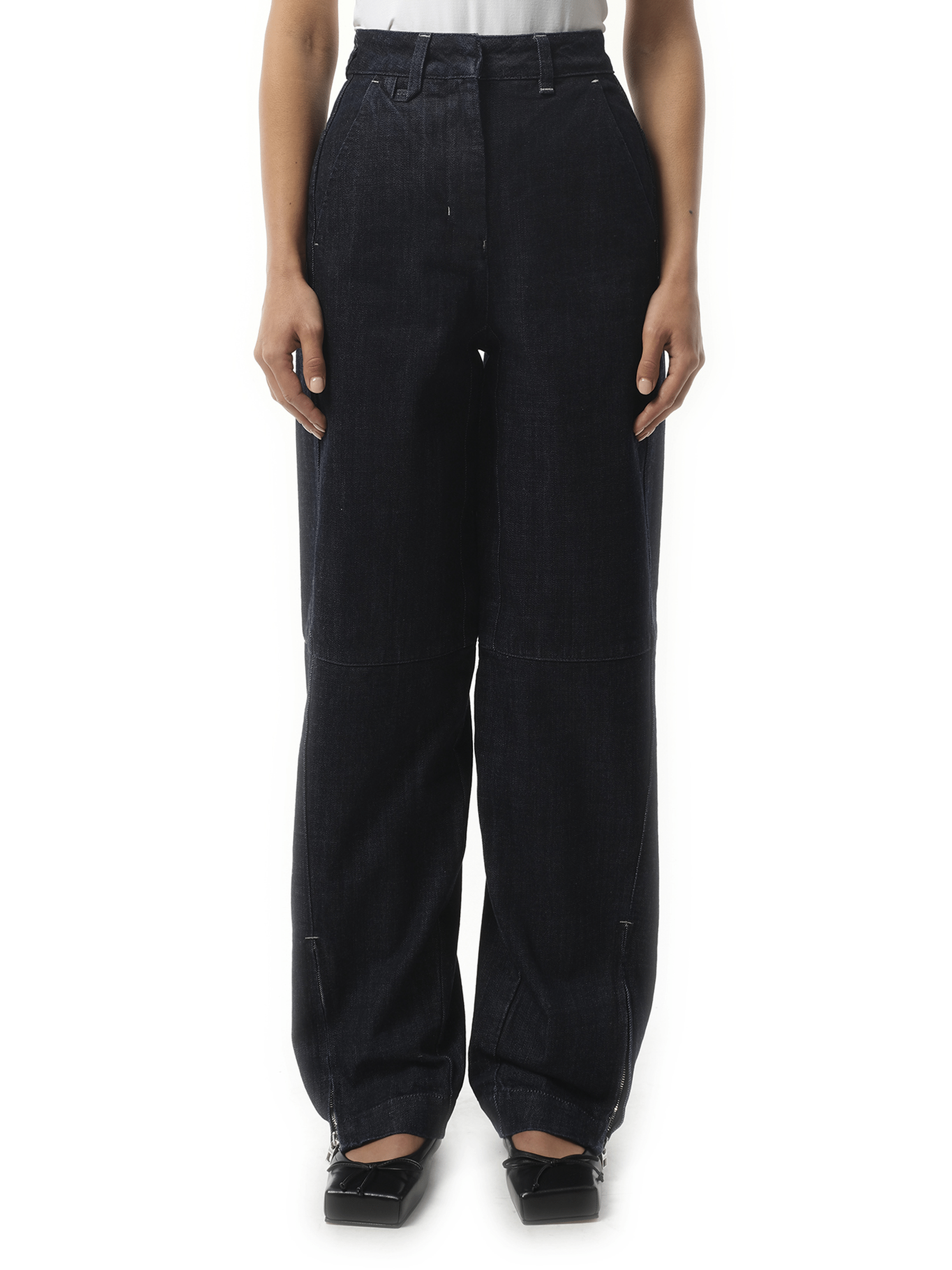 Jacquemus Le Cargo Denim in Dark Navy