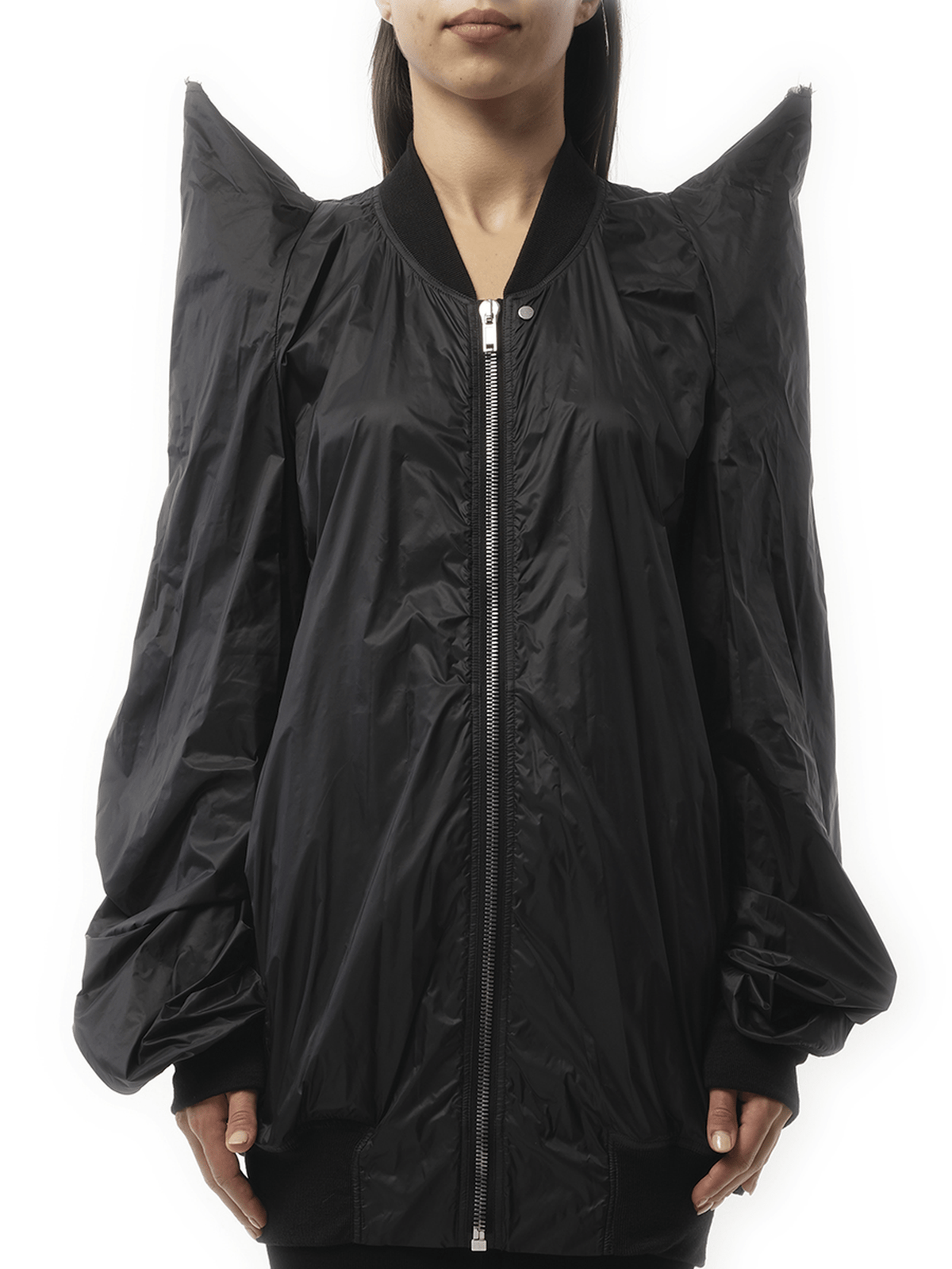 Rick Owens Tec Flight Jacket in Black