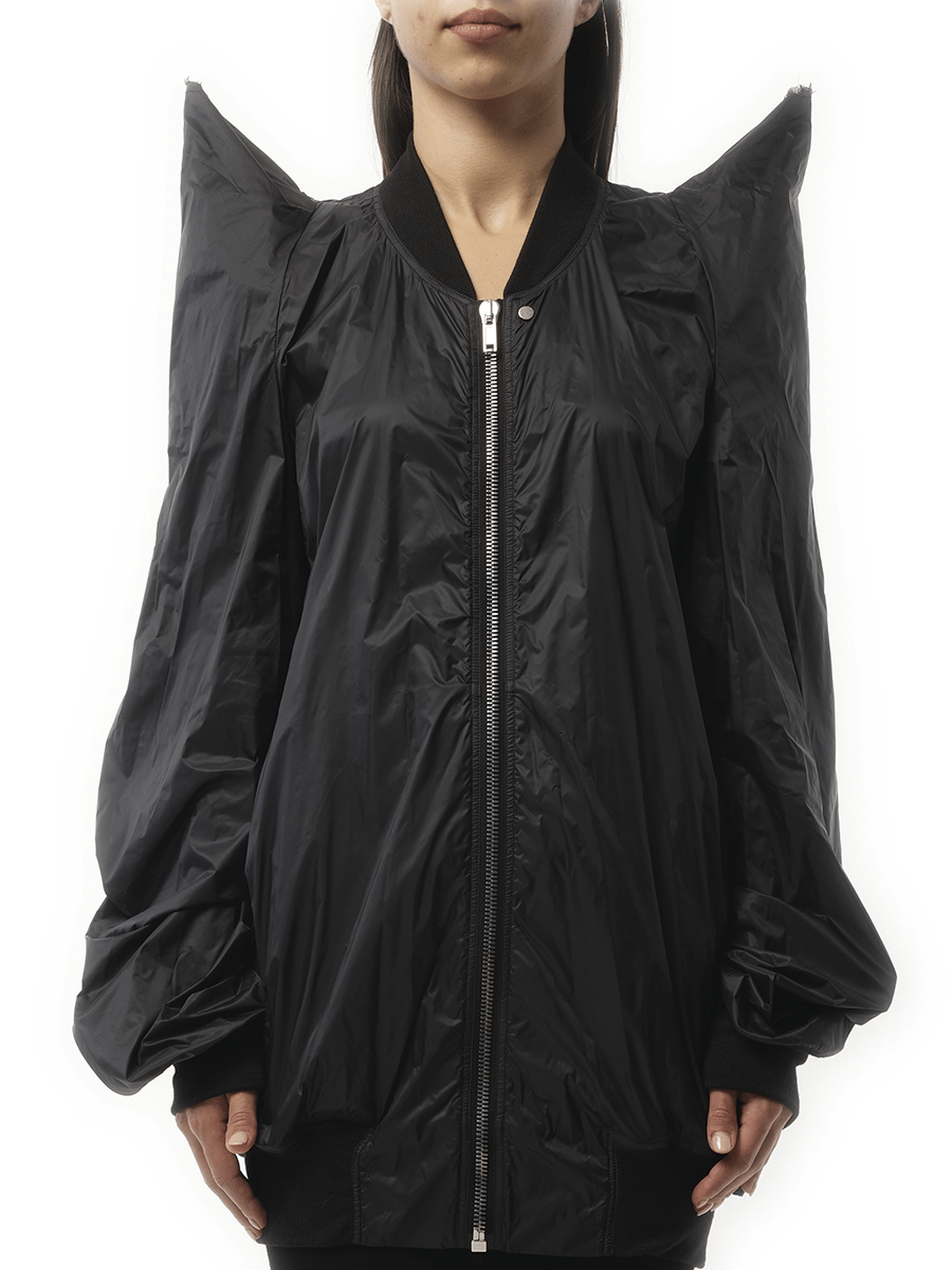 Rick Owens Tec Flight Jacket in Black
