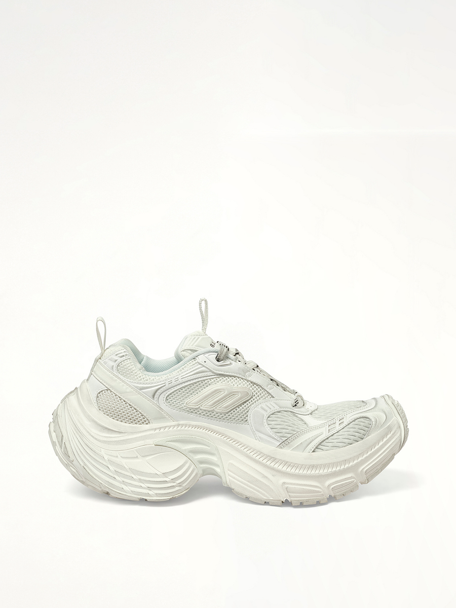 6XL Sneaker in White Side View | BALENCIAGA