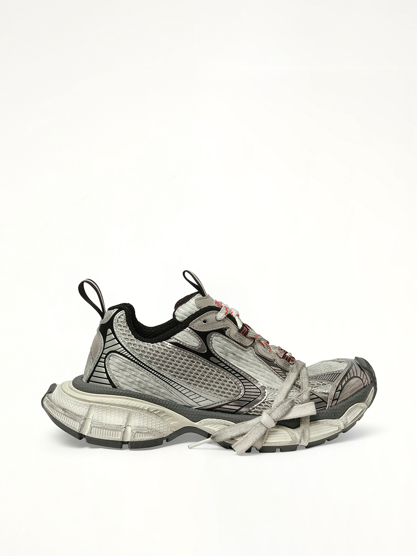 Balenciaga 3XL Sneaker in Grey/White/Red