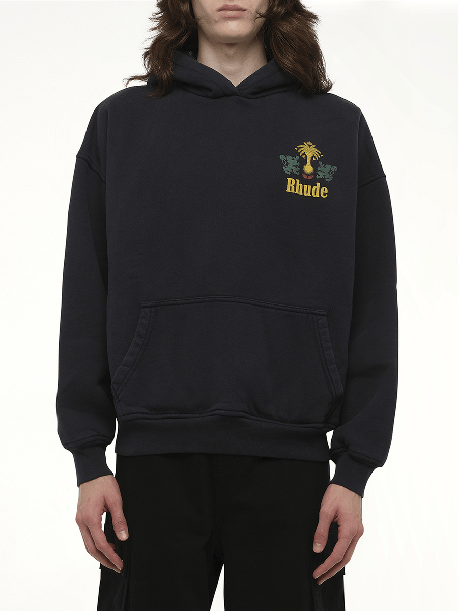 Rhude Rhude Tabaco Hoodie in Vintage Black