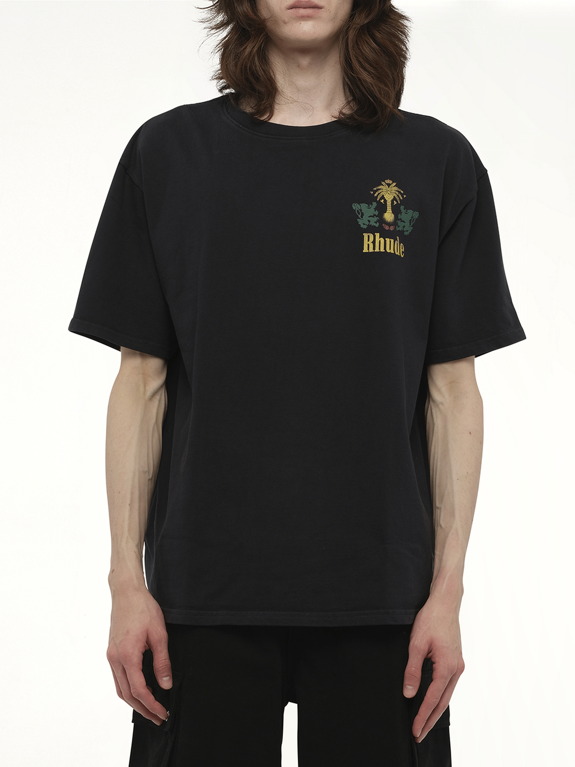 Rhude Rhude Tabaco T-Shirt in Vintage Black