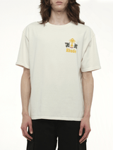 Rhude Rhude Tabaco T-Shirt in Vintage White