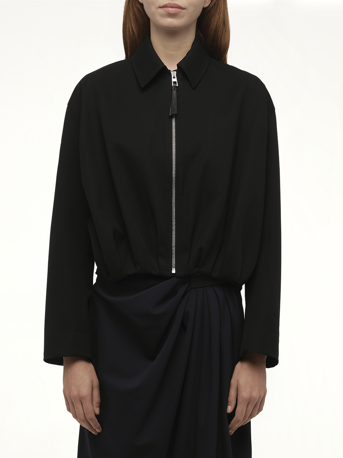 Loewe Draped Jacket in Black