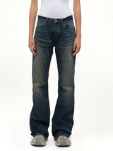 Balenciaga Straight Fit Denim Pants in Whiskers