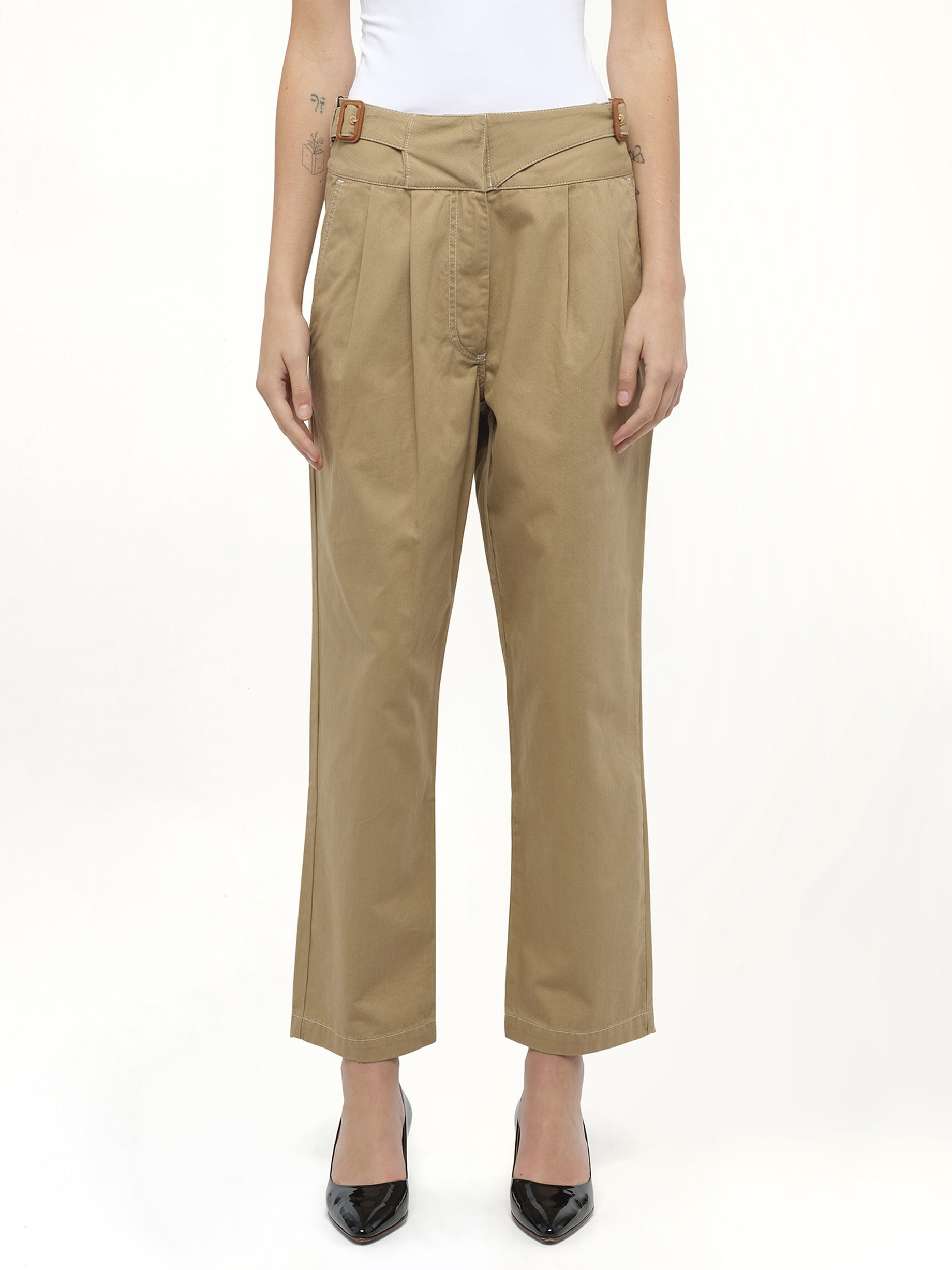 Chino Trousers in Beige