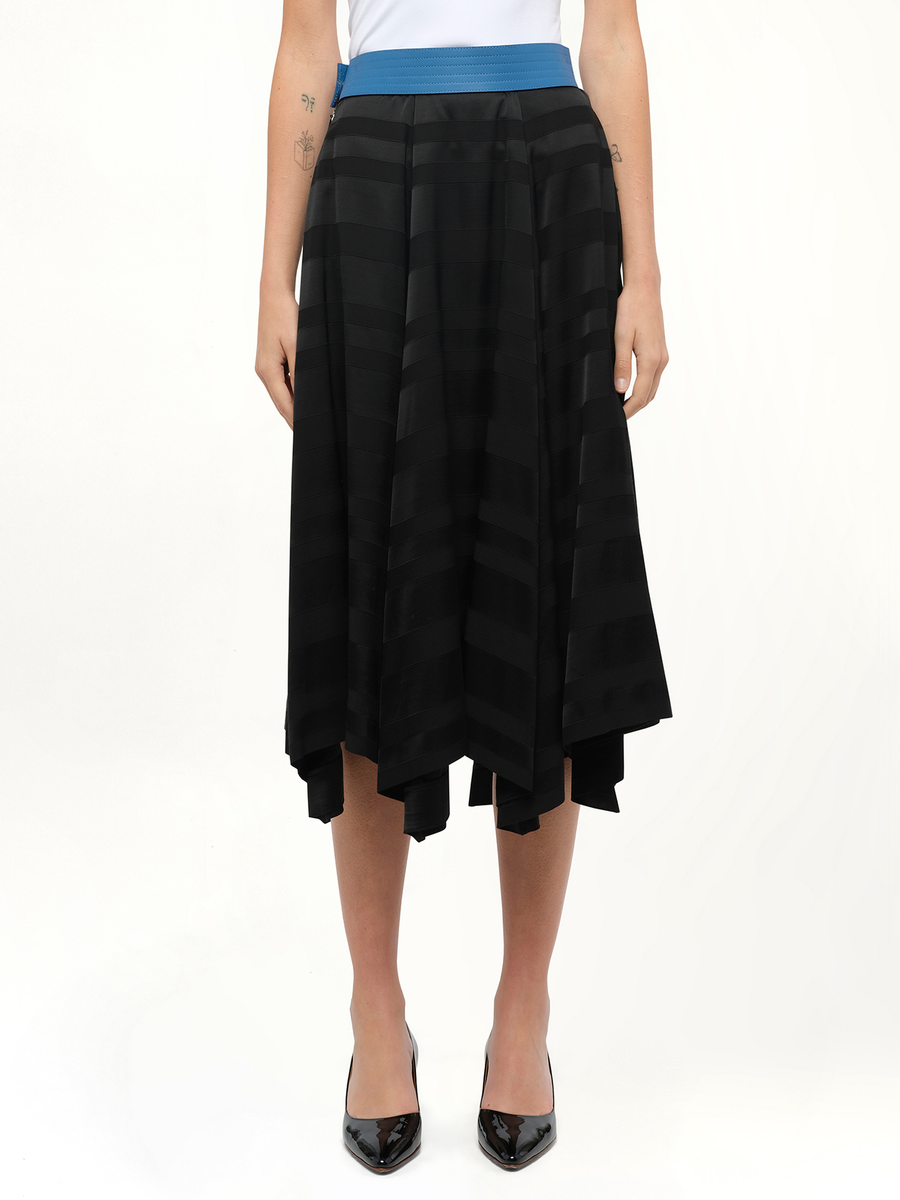 Asym Skirt in Black