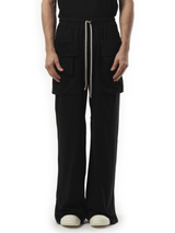 Rick Owens Drkshdw Creatch Wide Cargo Drawstring in Black