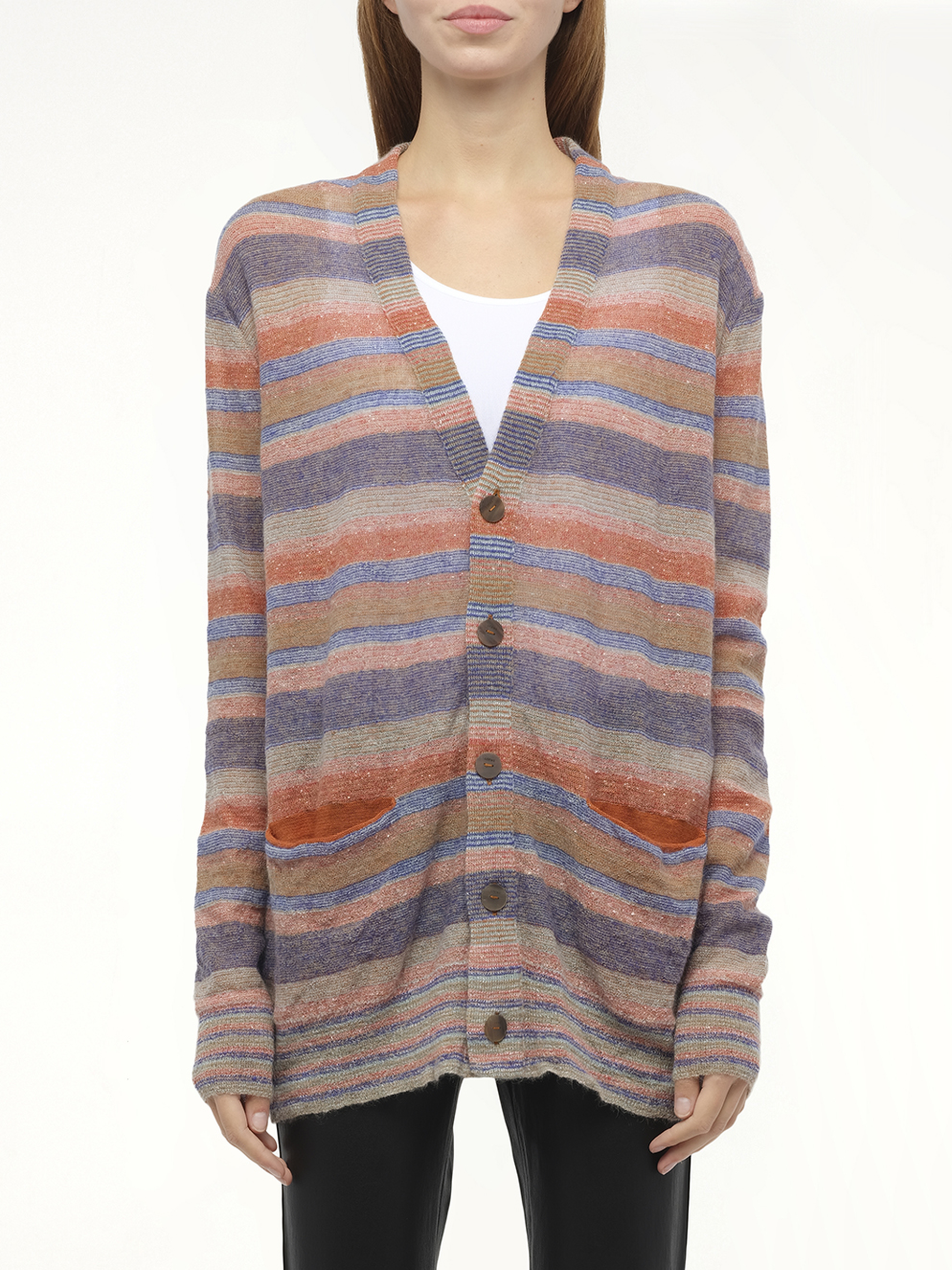 Loewe x Paula Stripe Cardigan in Multicolour