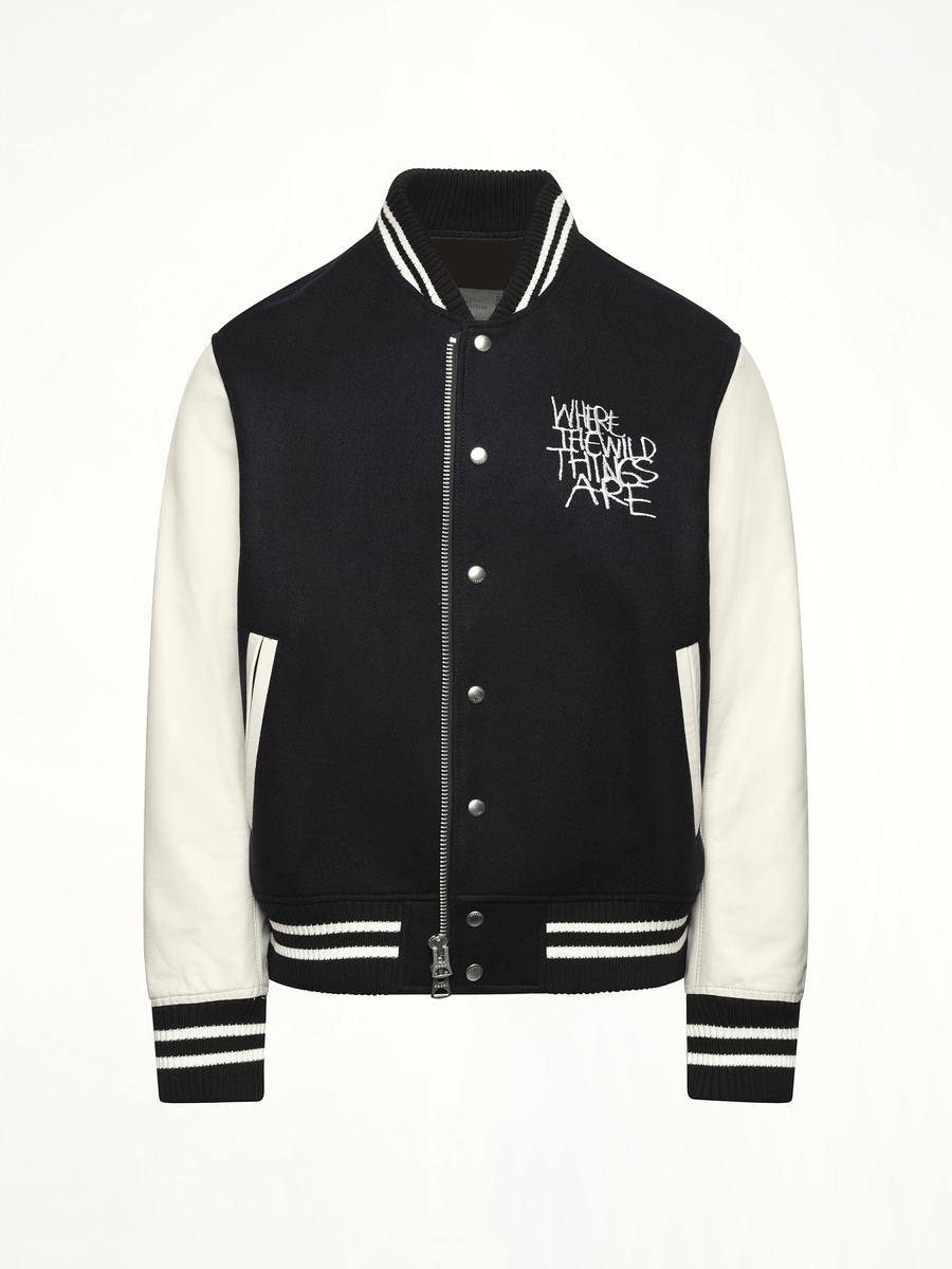 WHERE THE WILD THINGS ARE Blouson in Navy/Off White