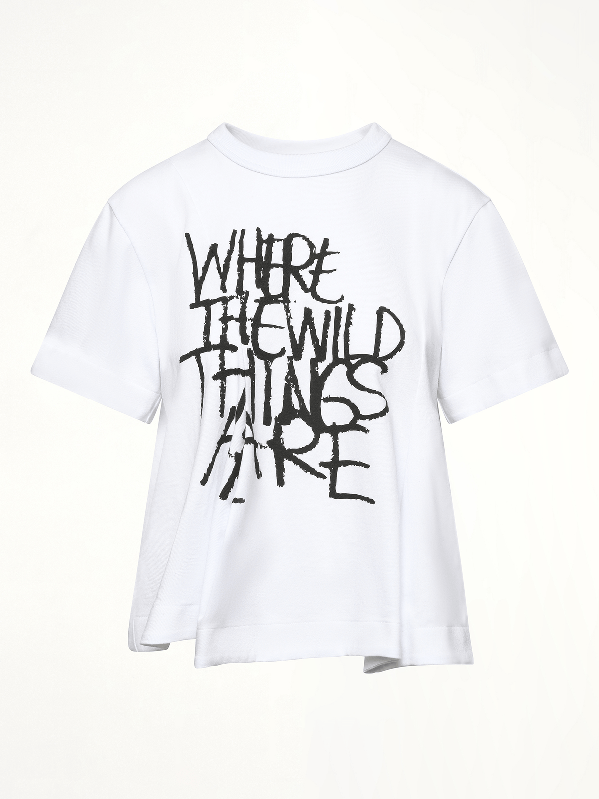 화이트 WHERE THE WILD THINGS ARE 코튼 저지 티셔츠