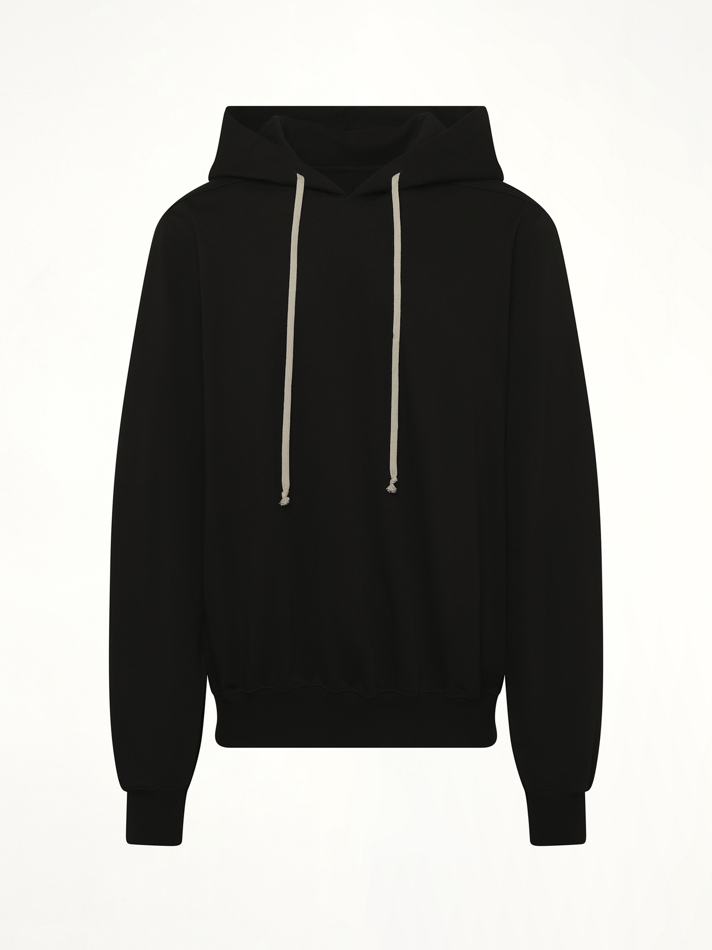 Drawstring Hoodie in Black