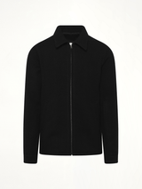 Wool Brad Jacket in Black