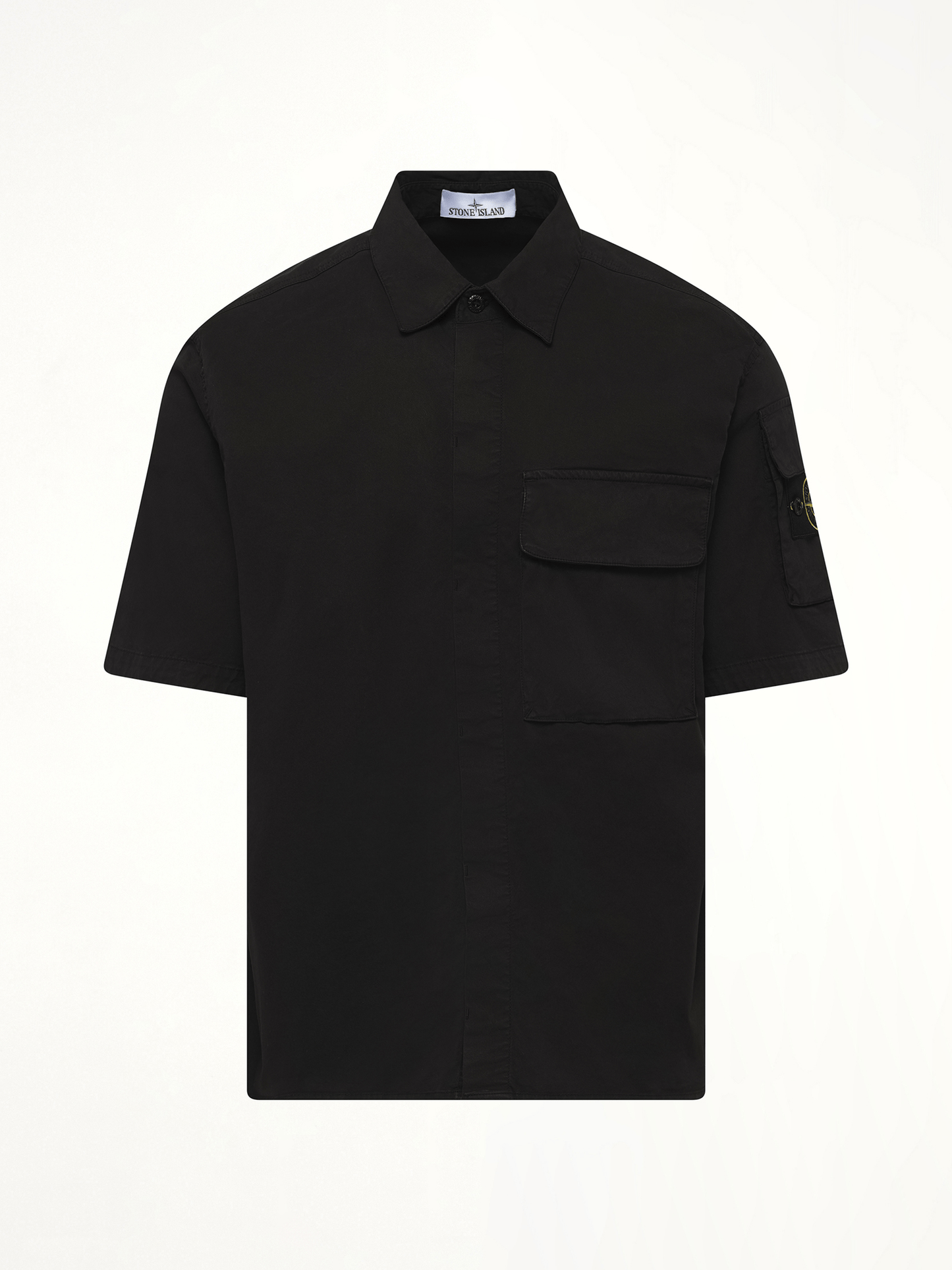 110000 Supima Shirt M/Corta in Black