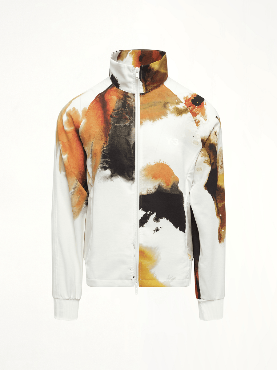 Aop Track Top 3-Stripes in White