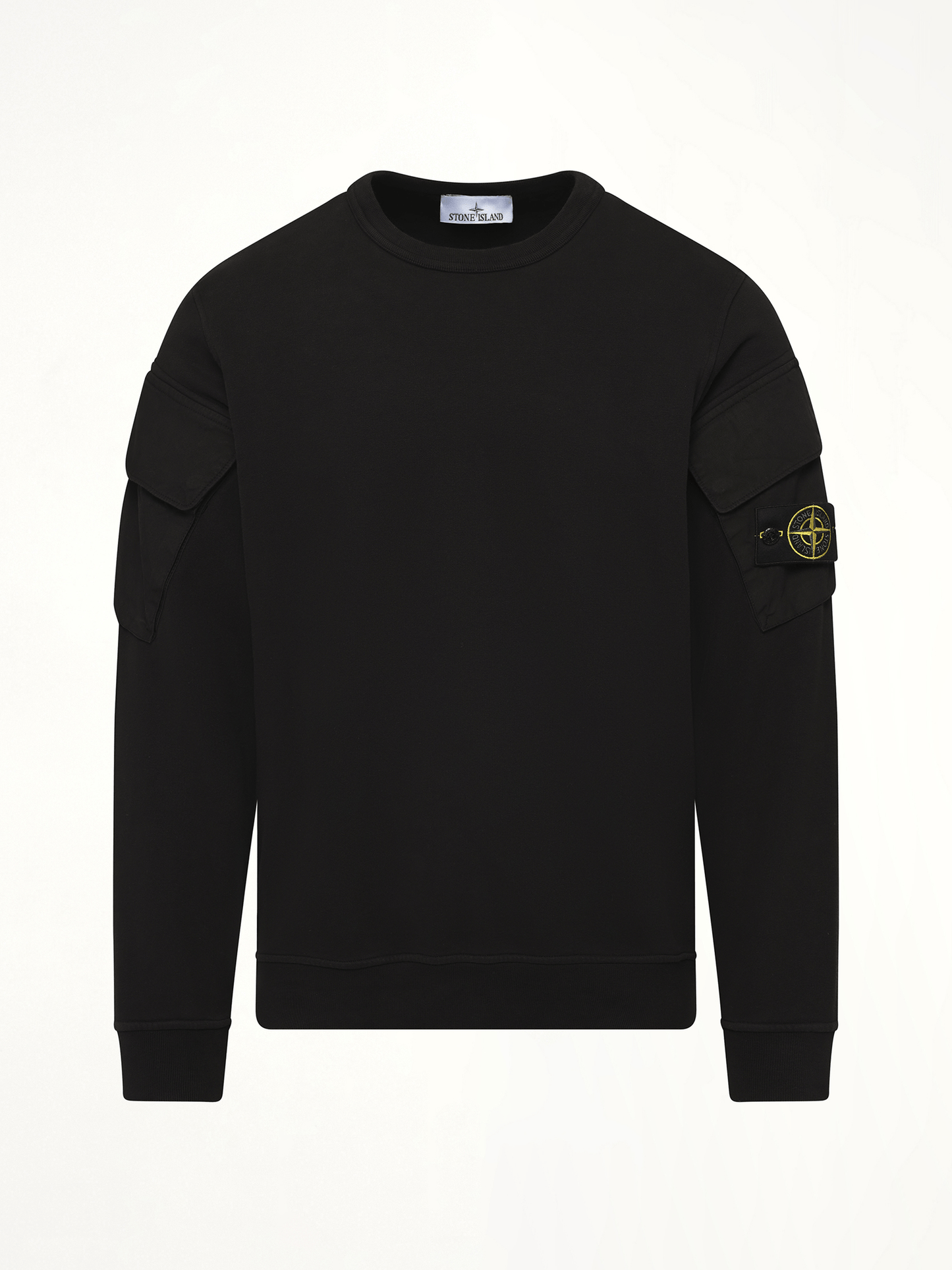 610000 Cotton Fleece Sweatshirt in Black