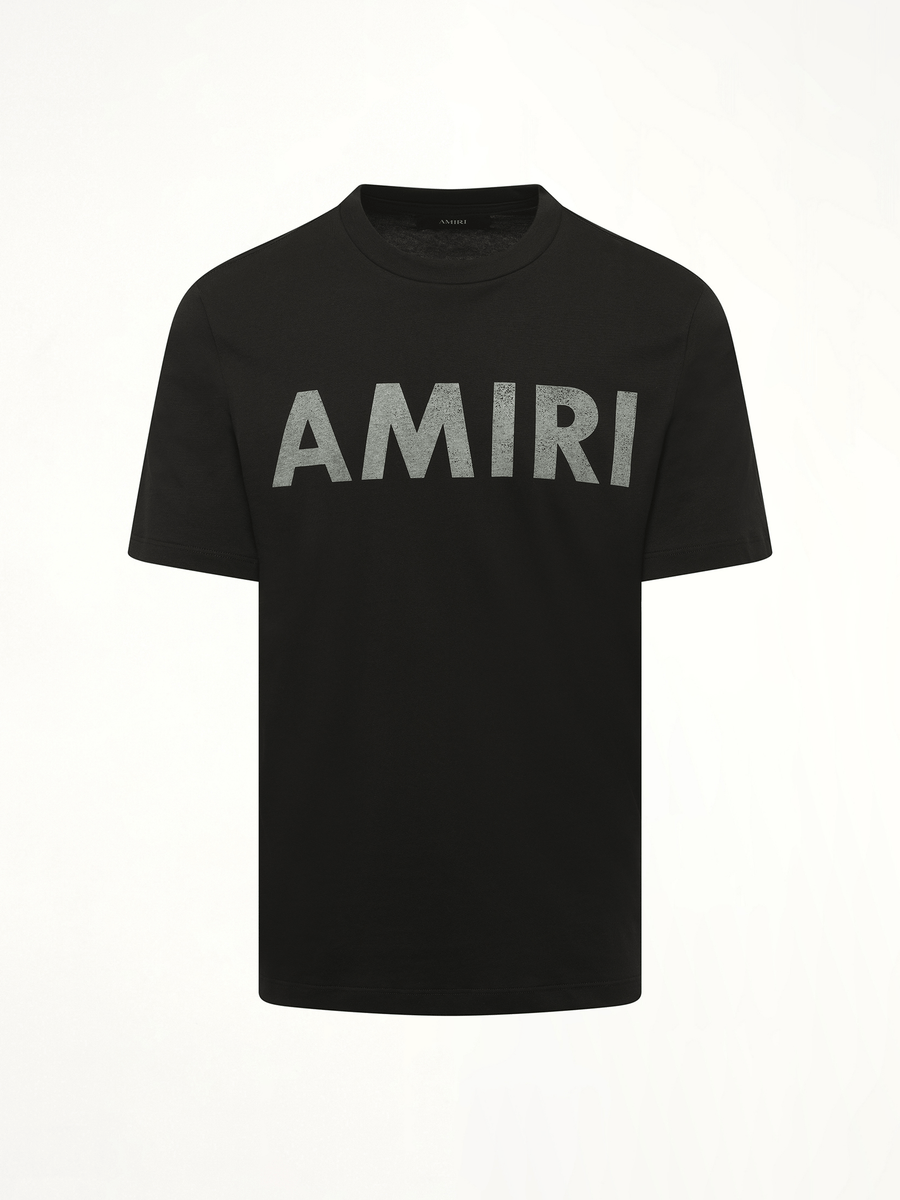 Amiri Stencil T-Shirt in Black