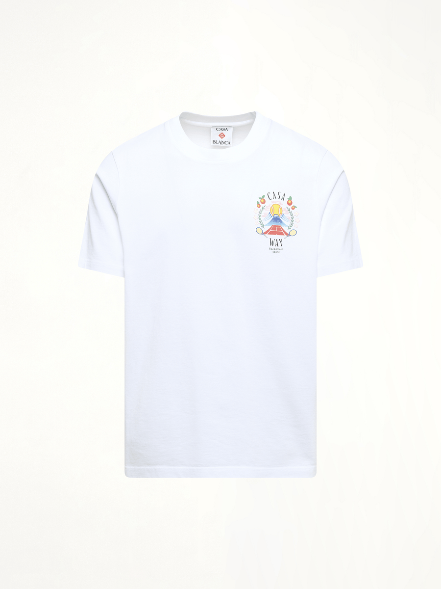 Casaway Mountain T-Shirt in White