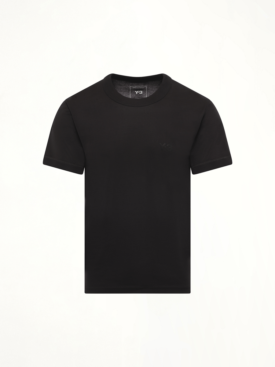 Slim Short Sleeve T-Shirt in Black