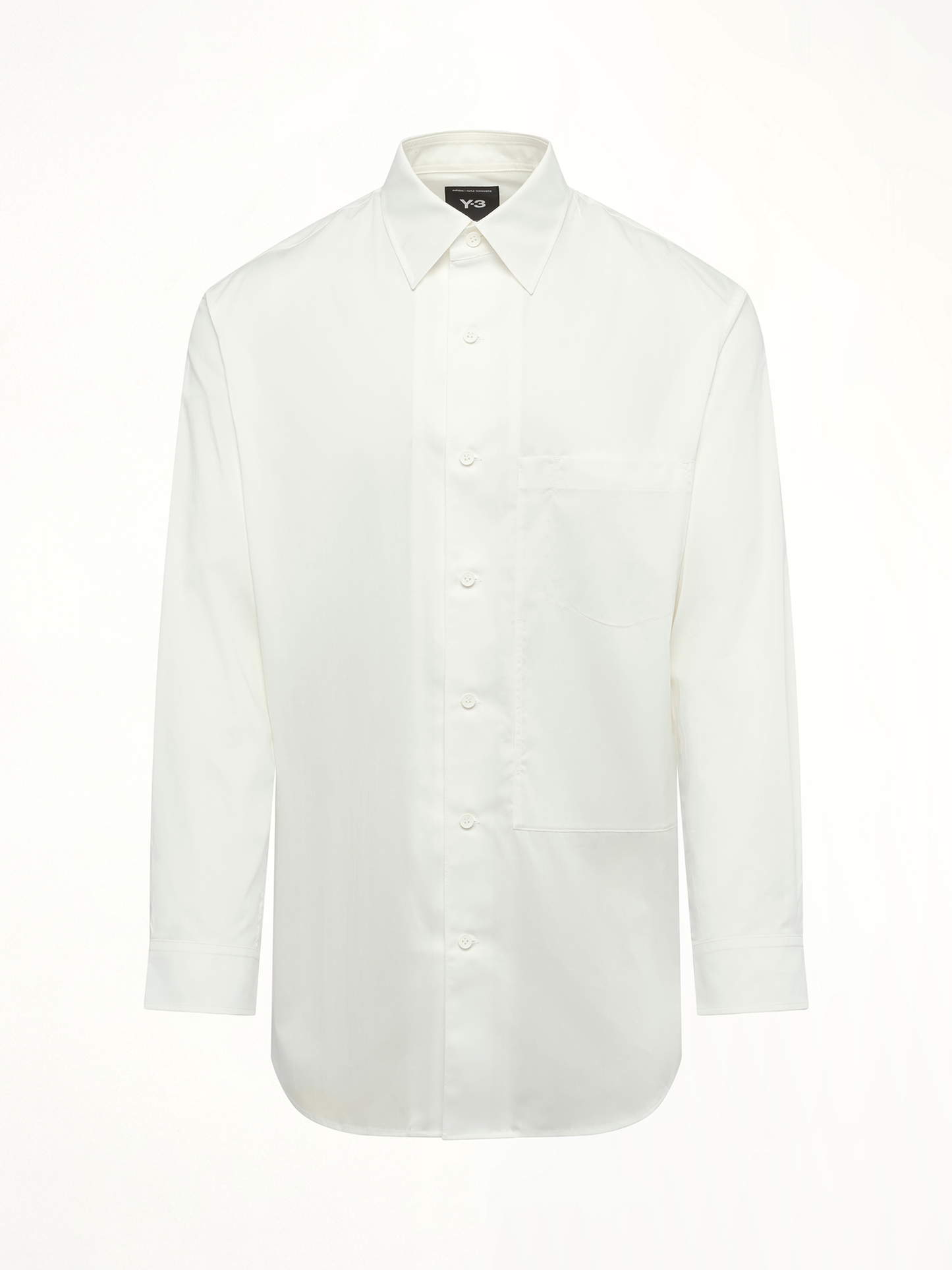 Sporty Cotton Shirt in White