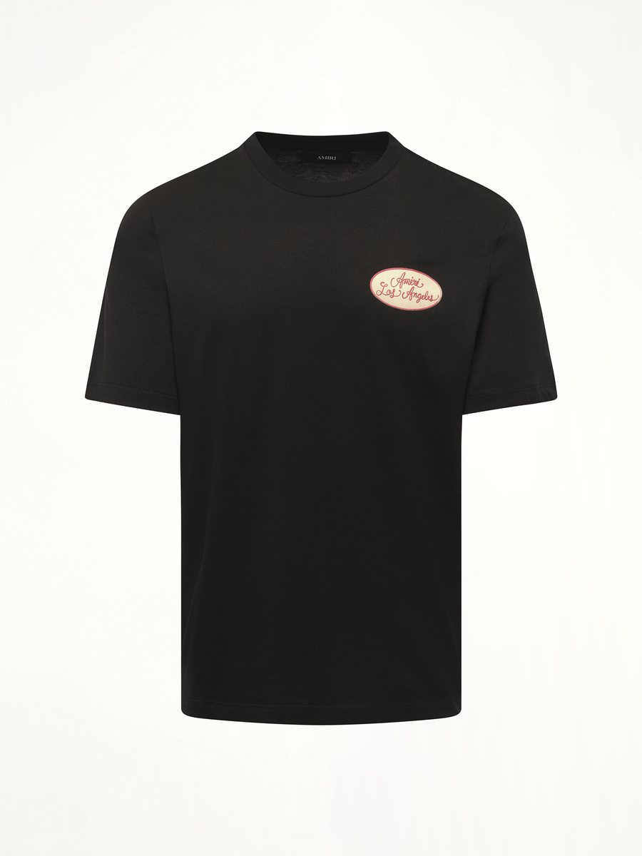Station Patch T-Shirt in Black