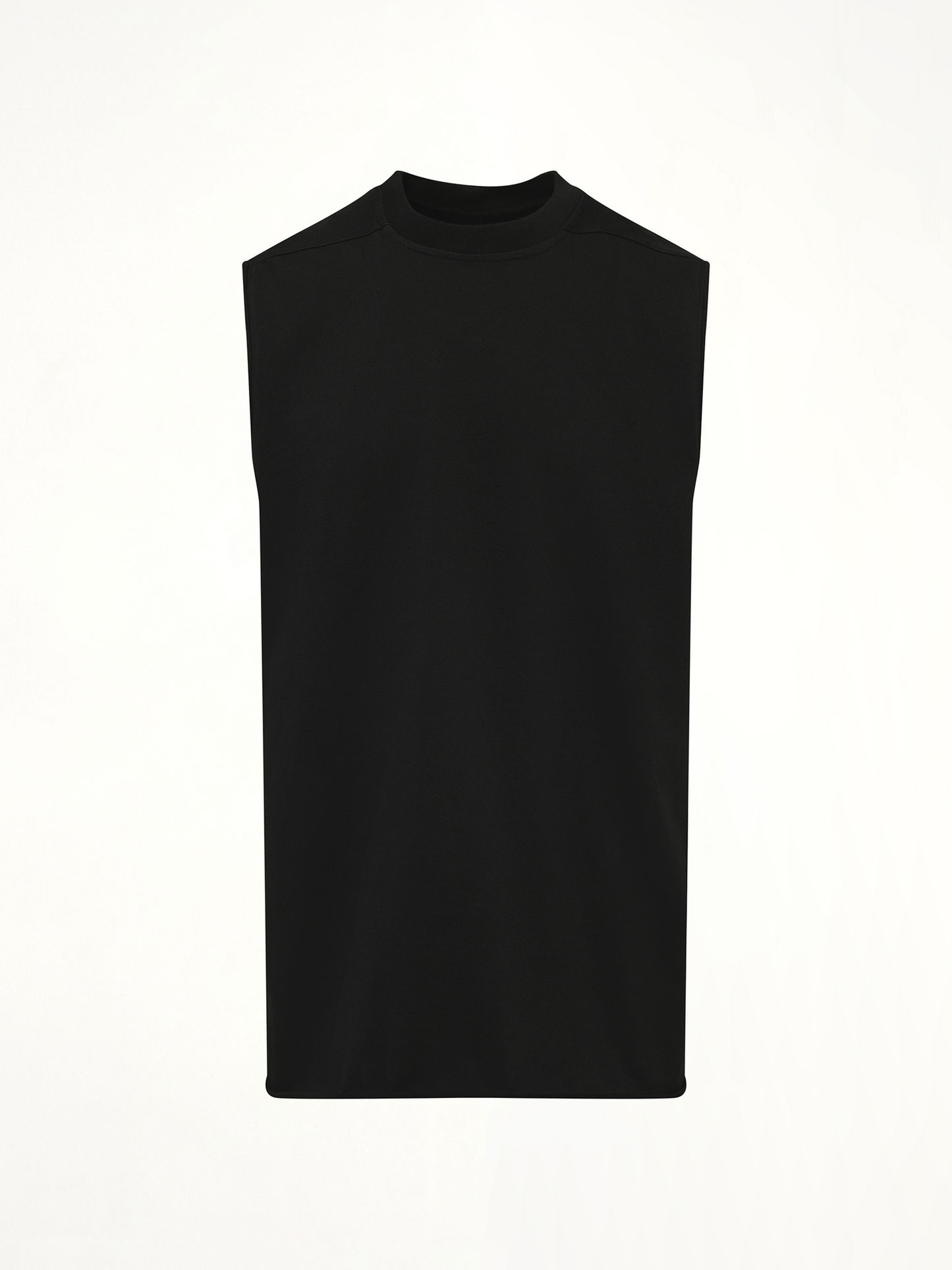 Jumbo Sleeveless Tank in Black