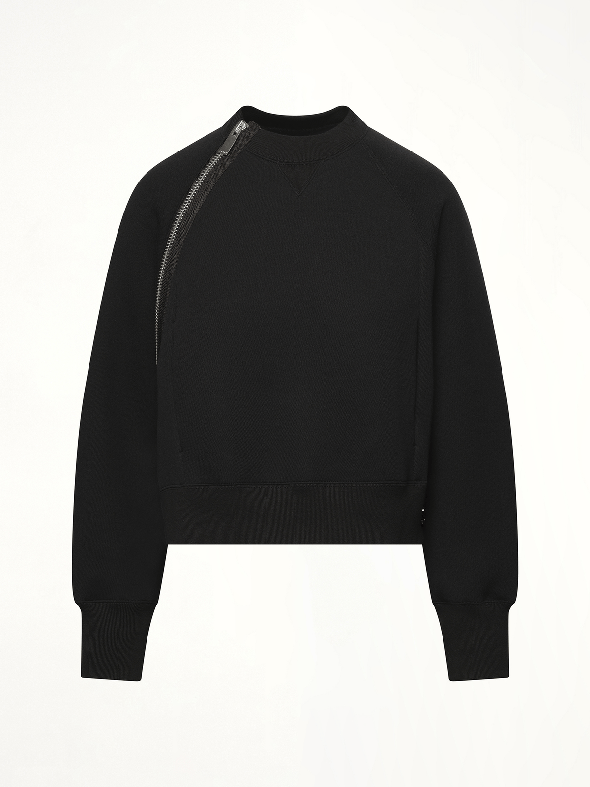 S Sponge Sweat Pullover in Black