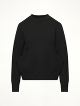 Sponge Sweat Pullover in Black