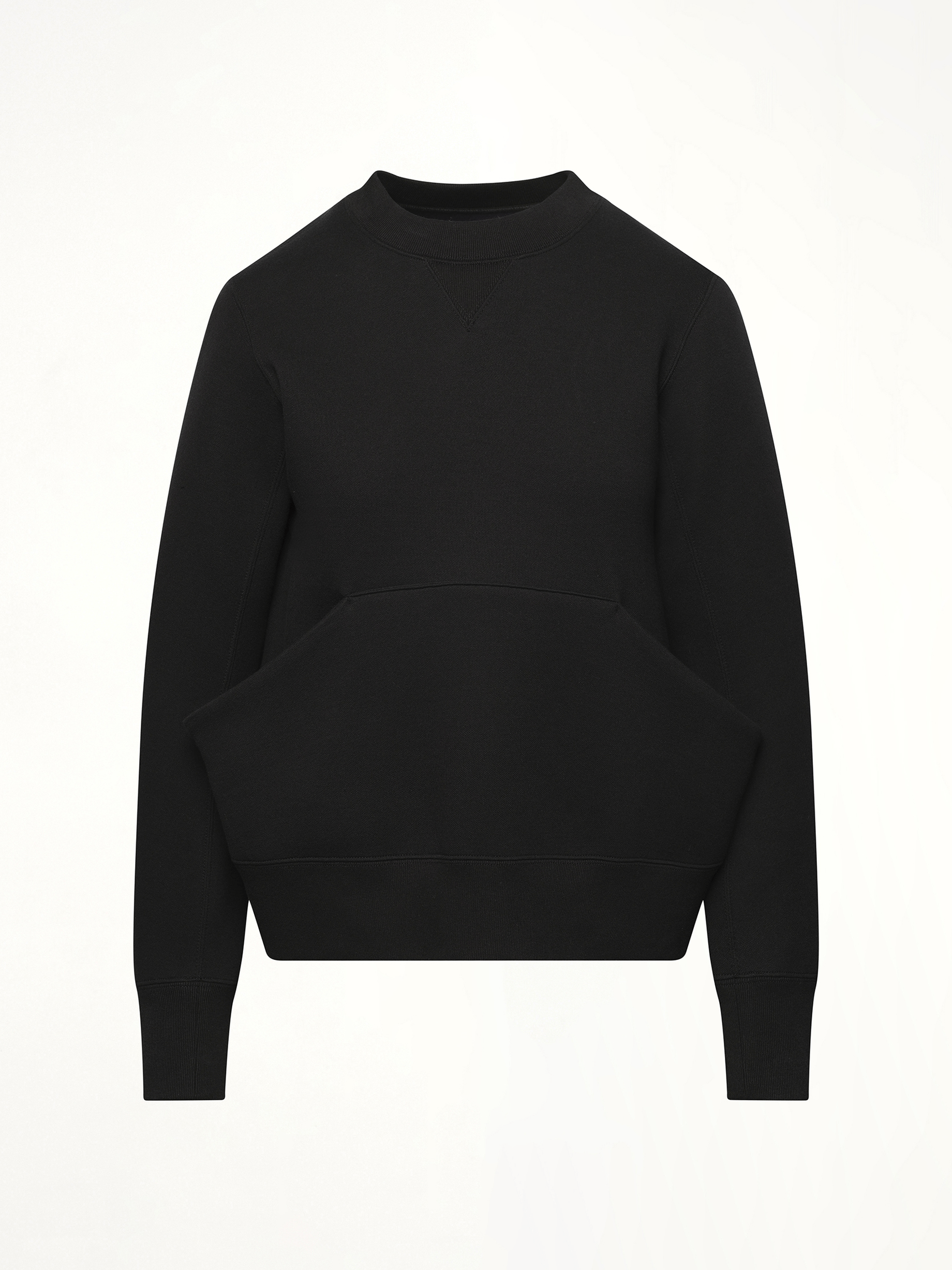 Sponge Sweat Pullover in Black