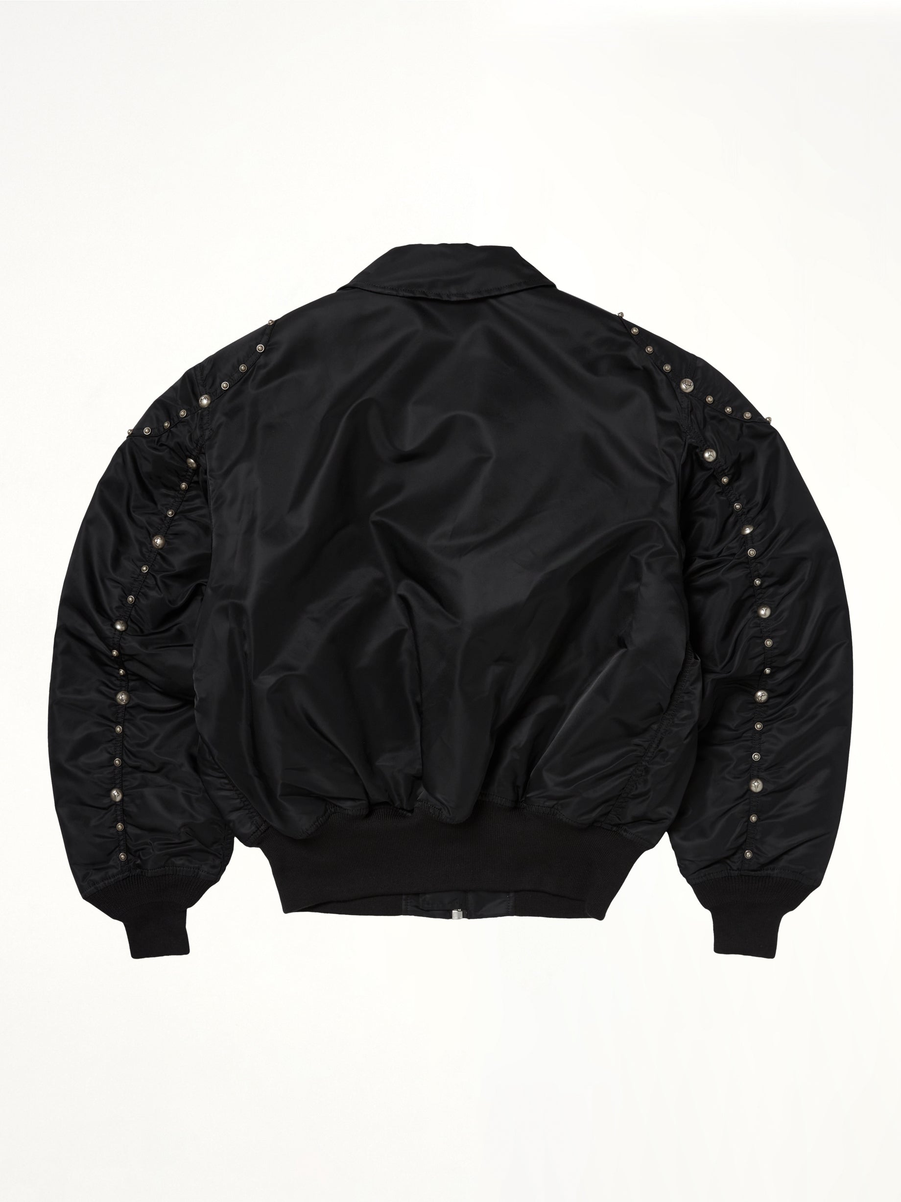 TC x Alpha Industries 봄버 재킷 (리벳 버전) 블랙