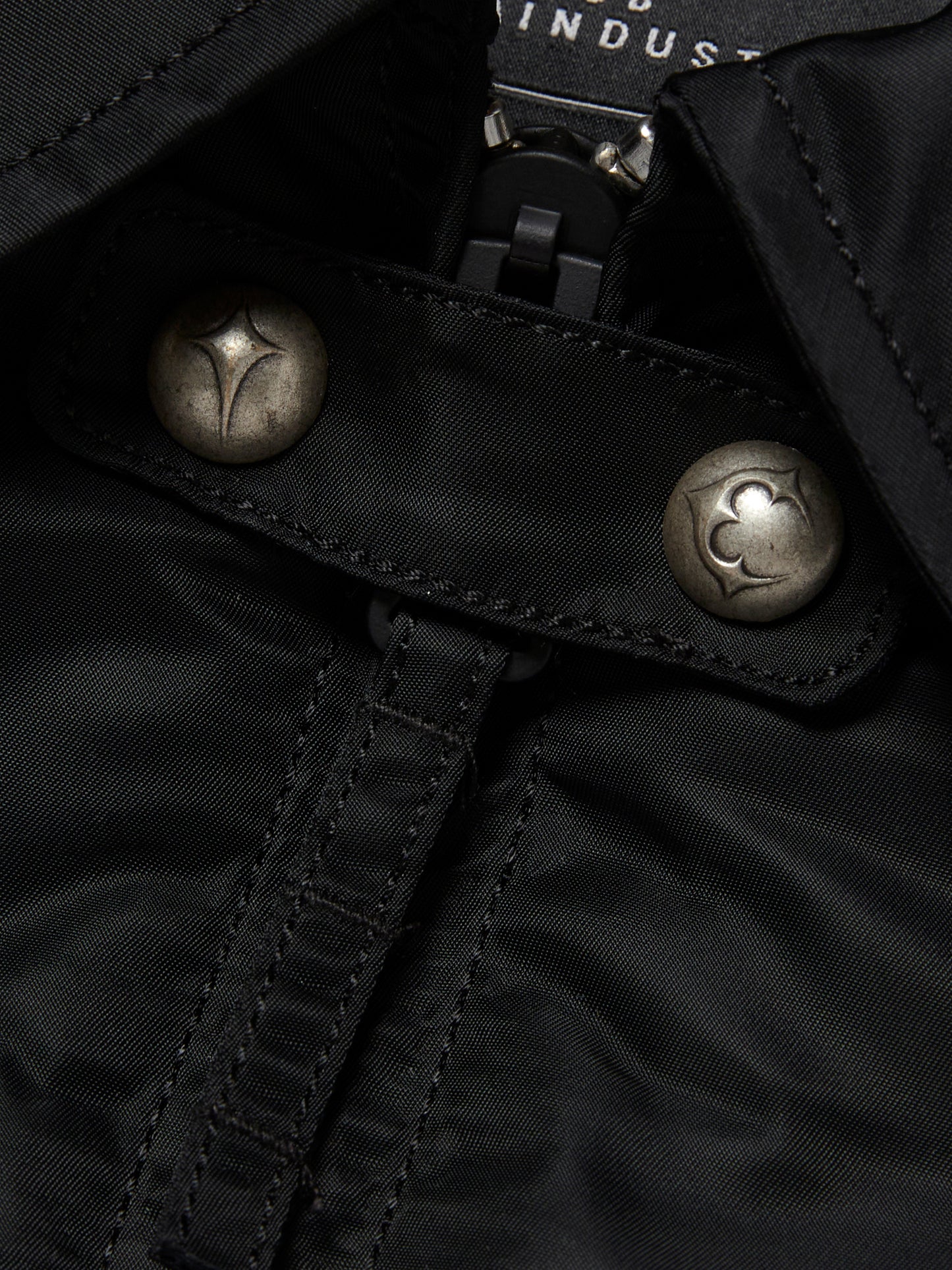 TC x Alpha Industries Bomber Jacket (Rivet Ver) in Black