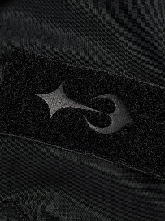 TC x Alpha Industries Bomber Jacket (Rivet Ver) in Black