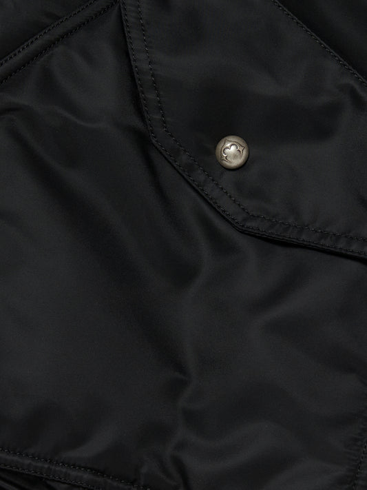 TC x Alpha Industries Bomber Jacket (Rivet Ver) in Black