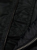 TC x Alpha Industries 봄버 재킷 (리벳 버전) 블랙