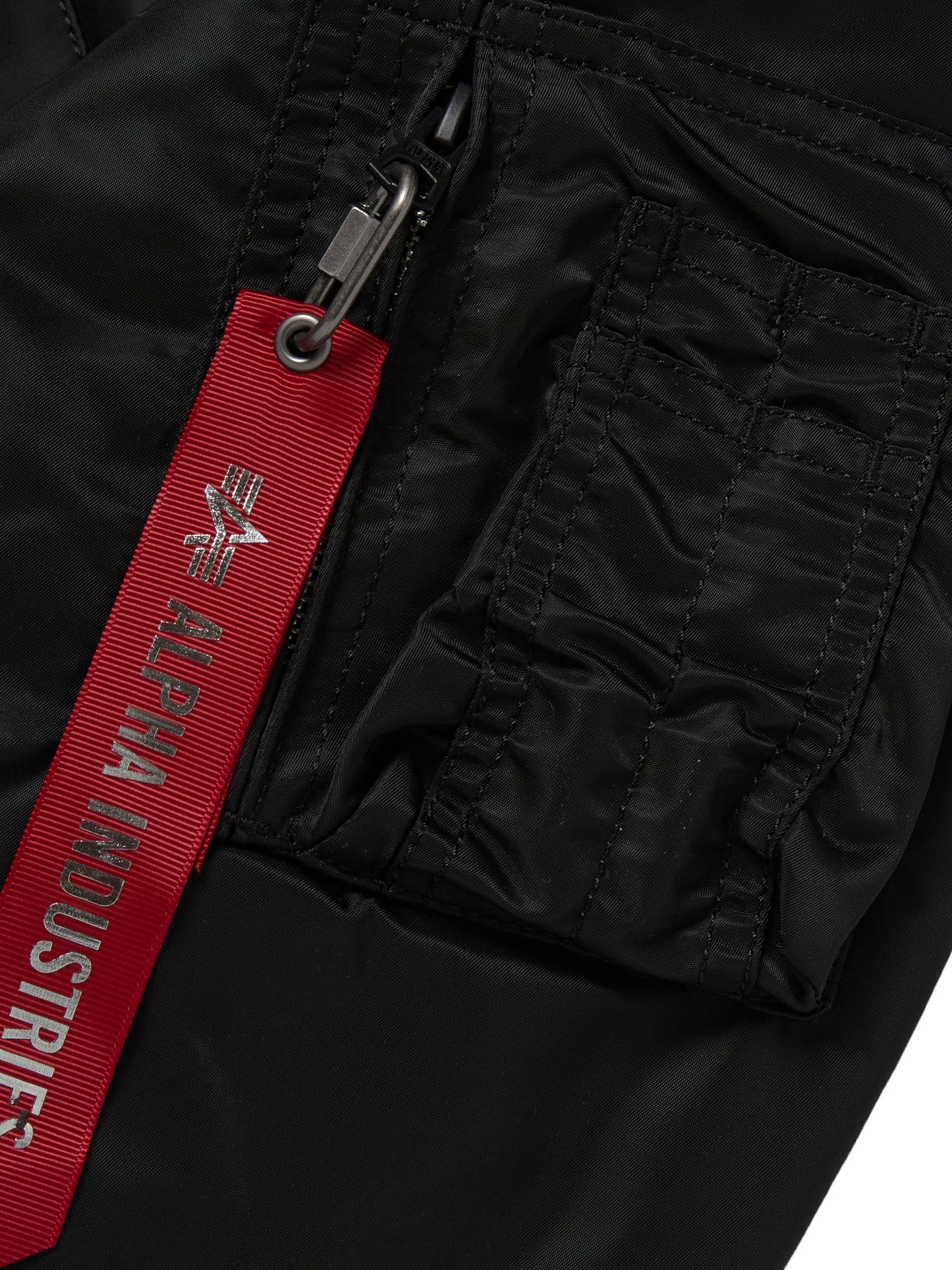 TC x Alpha Industries Bomber Jacket (Rivet Ver) in Black