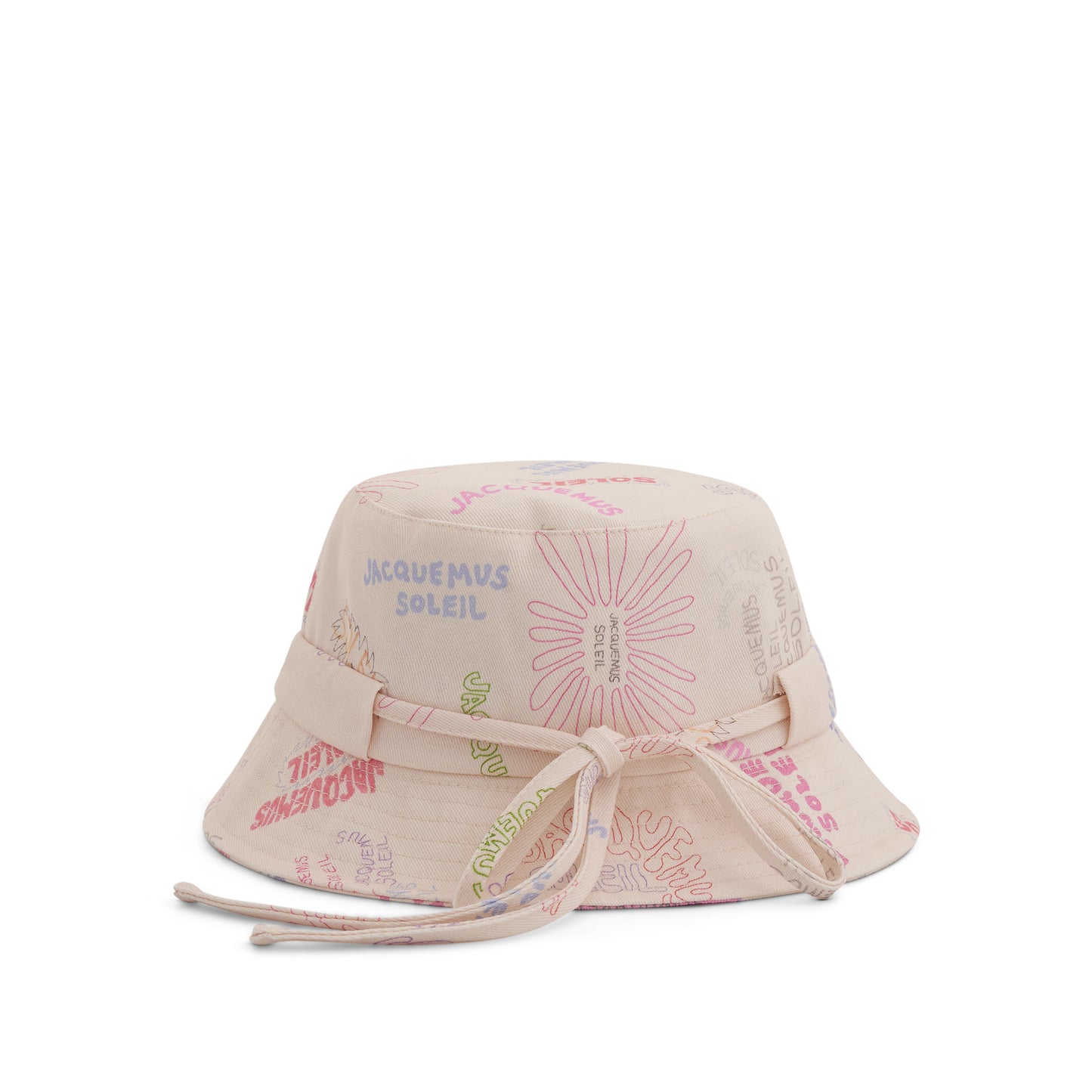 Gadjo Knotted Bucket Hat in Multi Tags