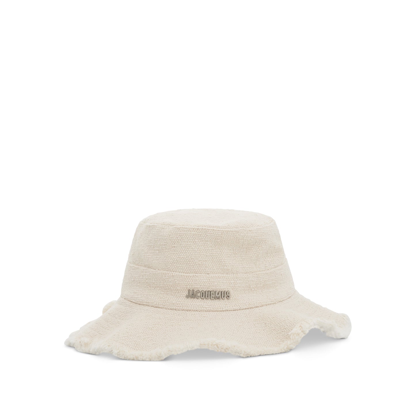 Artichaut Frayed Hat in Off White