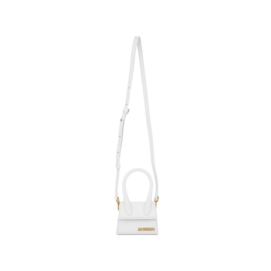 Le Chiquito Mini Leather Bag in White