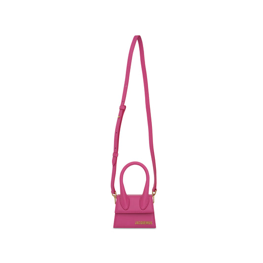 Le Chiquito Mini Leather Bag in Pink