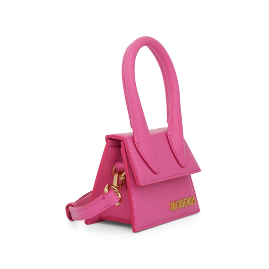 Le Chiquito Mini Leather Bag in Pink