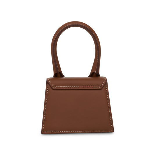 Le Chiquito Mini Leather Bag in Light Brown